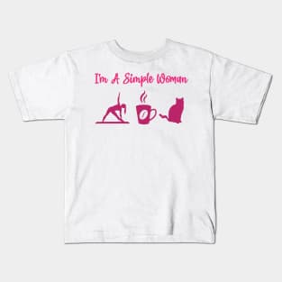 Cats Woman Kids T-Shirt